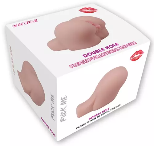 Realistischer Masturbator Mini Holes Duo Vulva-Anus – 2/8