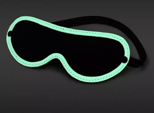 Augenmaske Glo Schwarz – 1/3