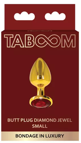 Analplugg Schmuckstein Jewel Taboom S 6 x 2,7cm – 2/4