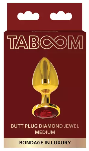 Analplugg Schmuckstein Jewel Taboom 7,5 x 3,3cm – 2/4