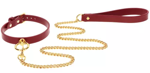 Halsband-Leine Taboom Rot – 6/7