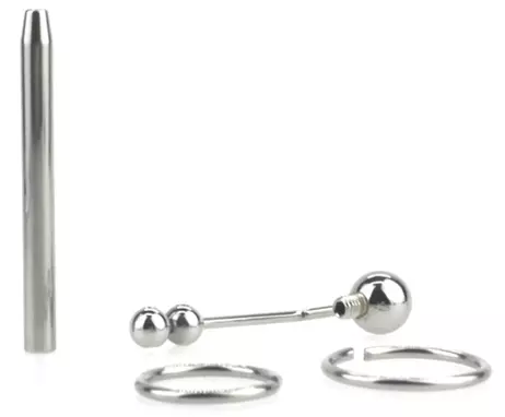 Durchbohrter Harnstöpsel Longy 8cm - Durchmesser 5.5 bis 8mm – 4/7