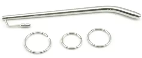Harnröhrenstab durchbohrt Benty M 15cm - Durchmesser 7,5mm – 2/7