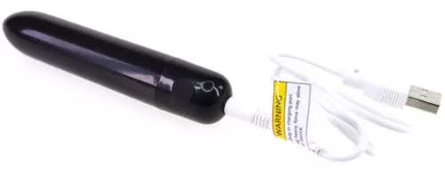 Mini vibrator Tippi 8.5 x 1.3cm Zwart – 4/5