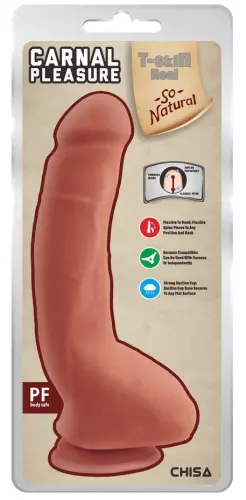 Realistischer Dildo Carnal Pleasure 16 x 4cm Latino – 2/2
