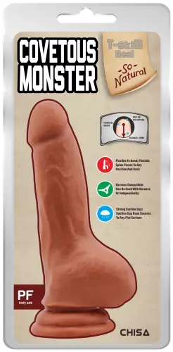 Realistischer Dildo Covetous Monster 12 x 3.8cm Latino – 2/5