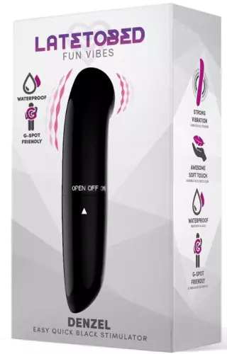 Clitoris stimulator Denzel 13 x 2.8cm Zwart – 2/4