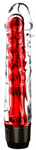 Chris Vibrating Dildo 14 x 3.3cm Red – 1/4