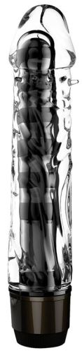 Vibrator Dildo Chris 14 x 3,3cm Transparent