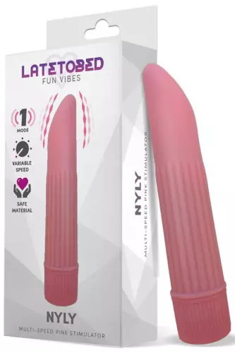 Clitoris Stimulator Nyly 13 x 2.5cm Pink – 3/4