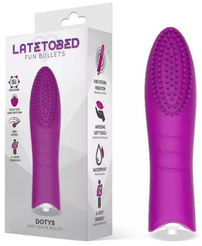 Klitoris-Stimulator Dotys 12 x 3cm Rosa – 4/5