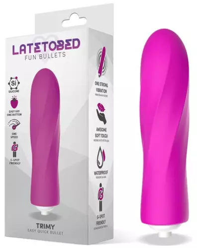 Clitoris Stimulator Trimy 10 x 2.5cm Pink – 3/4