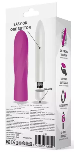 Clitoris Stimulator Trimy 10 x 2.5cm Pink – 4/4