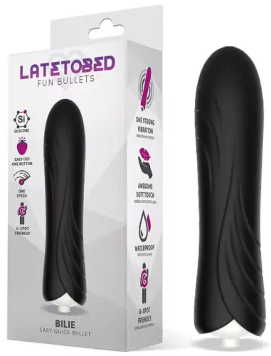 Klitoris-Stimulator Bilie 10 x 2.5cm Schwarz – 4/5