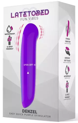 Klitoris-Stimulator Denzel 13 x 2.8cm Violett – 2/4
