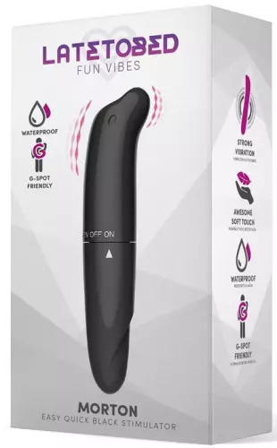 Clitoris Stimulator Morton 13 x 2.5cm Black – 2/5
