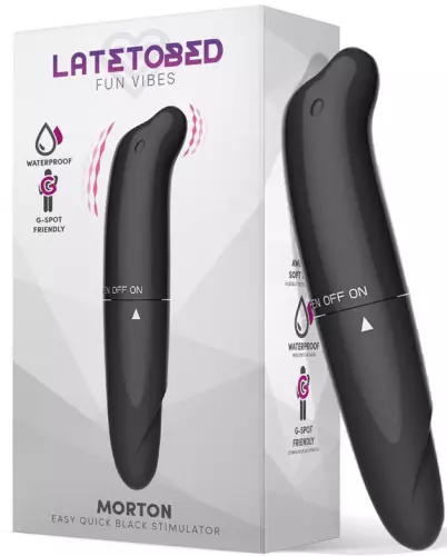 Clitoris Stimulator Morton 13 x 2.5cm Black – 4/5