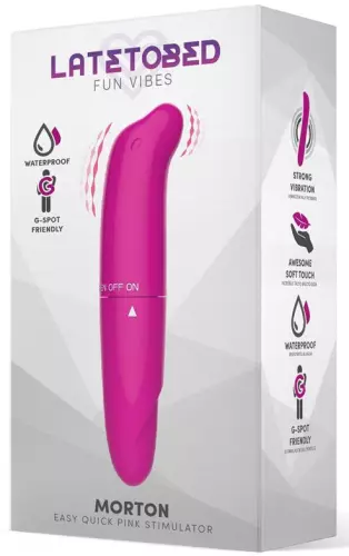 Clitoris Stimulator Morton 13 x 2.5cm Pink – 2/5