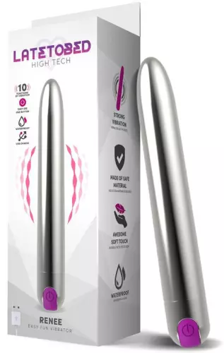 Vibro Renee 18 x 2.7cm Zilver – 4/5