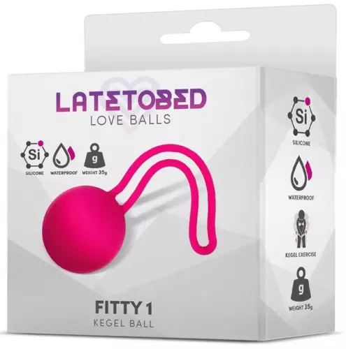 Kegelbal Fitty 1 Roze 3.4cm - Gewicht 35gr – 2/4