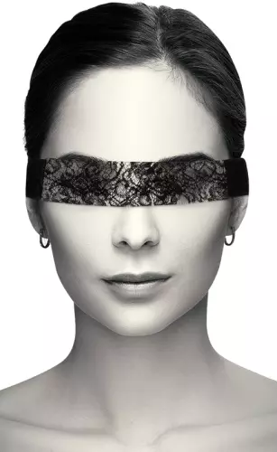Spitzenband für die Augen Schwarz – 1/5