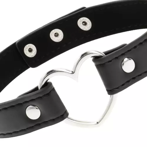Choker Coquette Herz Schwarz – 3/5