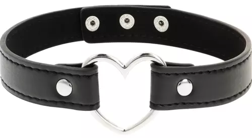 Choker Coquette Herz Schwarz – 4/5