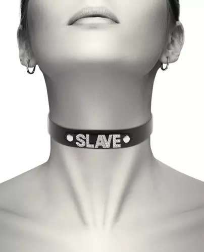 Choker Coquette Slave Schwarz – 1/5