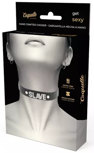 Choker Coquette Slave Schwarz – 2/5