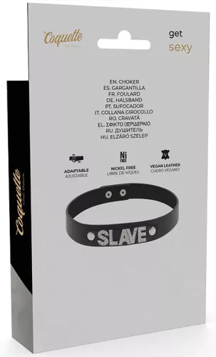 Choker Coquette Slave Schwarz – 5/5