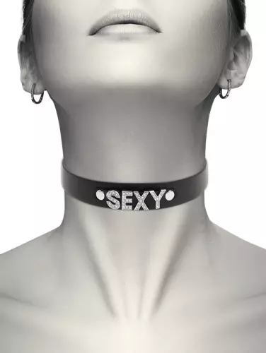 Choker Coquette Sexy Schwarz – 1/5