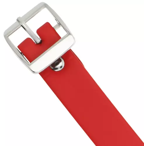 Halsband Coquette mit Ring Rot – 4/6