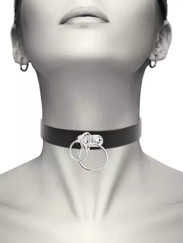 Halsband Coquette Doppelringe – 1/5