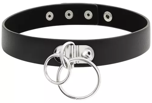 Halsband Coquette Doppelringe – 3/5