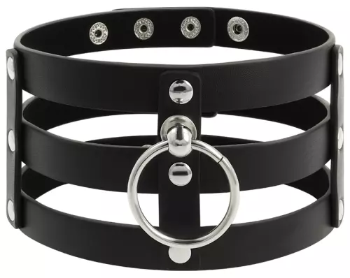Choker Coquette Triple Lane Schwarz – 3/6