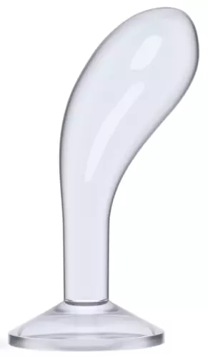Butt Plug Curve Flawless 13 x 4,3cm Transparent – 1/10