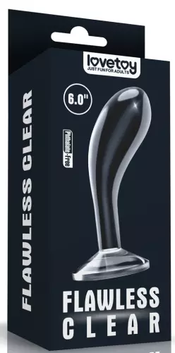Butt Plug Curve Flawless 13 x 4,3cm Transparent – 2/10