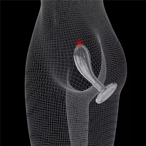 Butt Plug Curve Flawless 13 x 4,3cm Transparent – 7/10