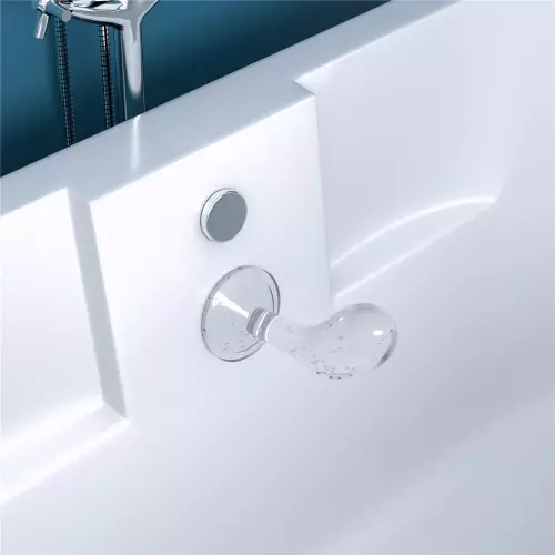 Butt Plug Curve Flawless 13 x 4,3cm Transparent – 8/10