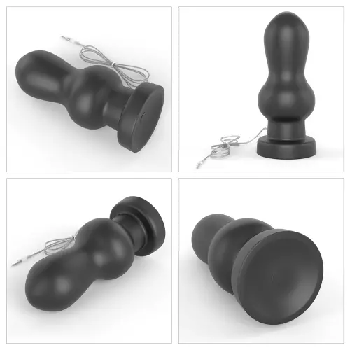 Vibrierender Butt Plug King Rammer 15 x 7cm – 12/12
