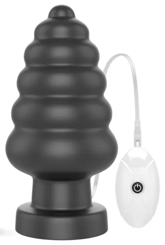 Vibrierender Butt Plug King Cracker 16 x 8cm – 1/13