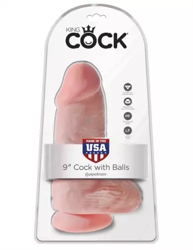 XL Chubby Dildo King Cock 18 x 8 cm Flesh – 2/6