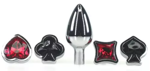Schmuckplug Poker Up 6 x 2,7cm – 1/10