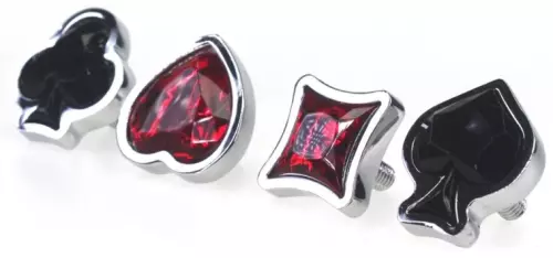 Schmuckplug Poker Up 6 x 2,7cm – 7/10