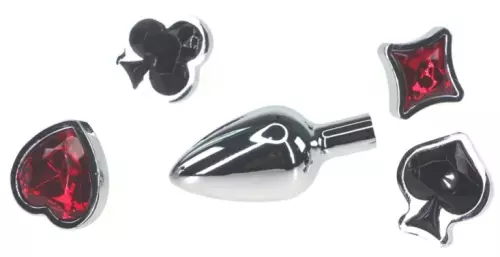 Schmuckplug Poker Up 6 x 2,7cm – 10/10
