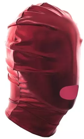 Kopfhaube mit Mundöffnung Rot – 2/4