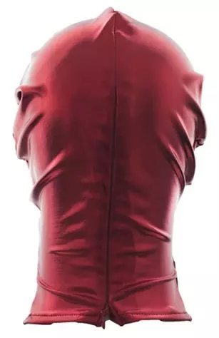 Kopfhaube mit Mundöffnung Rot – 4/4