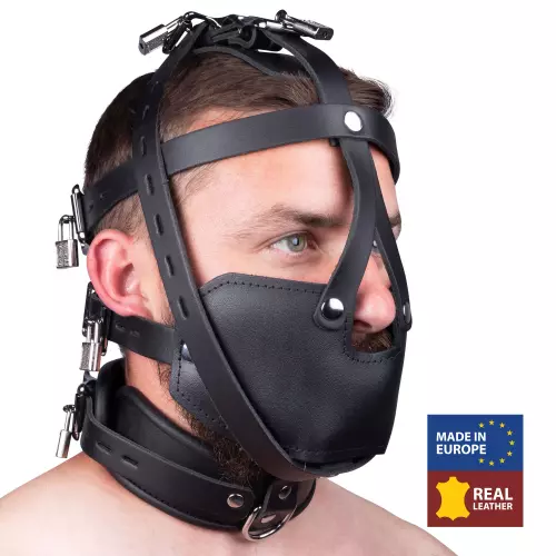 Ledermaske für Sklaven – 1/5