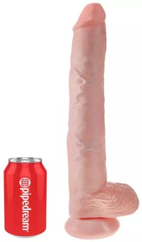XL Dildo King Cock 30 x 6 cm Flesh – 1/6