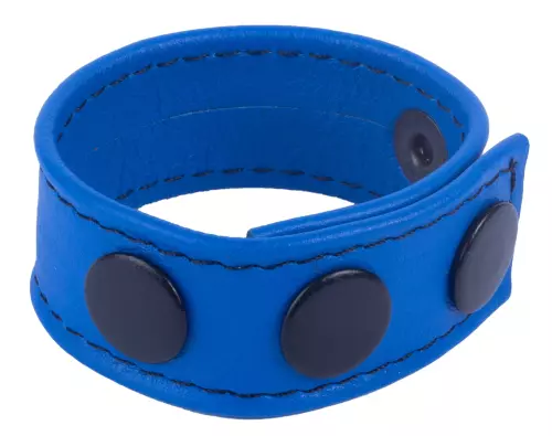 Cockring aus Leder Cocky Blau – 2/3